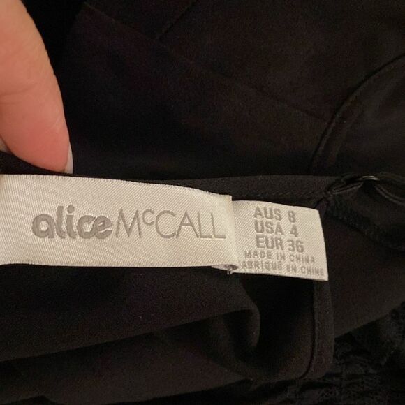 Alice McCall Black Lace romper, US4 - Picture 11 of 11